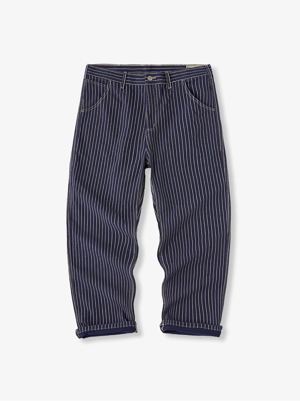 Karaku Solid Color & Wabash Stripe Work Pants